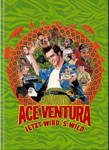 ACE VENTURA 2 Jetzt wird's wild- 2 DISC LIMITED MEDIABOOK COVER B