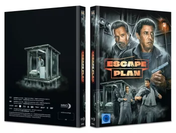 Escape Plan (Blu-Ray+DVD) Mediabook Cover A - 333 Limited Edition
