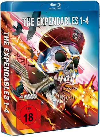 The Expendables 1-4 BLU-RAY
