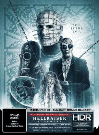 Hellraiser: Judgment (Ultra HD Blu-ray & Blu-ray) im Mediabook Cover A