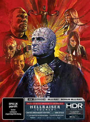 Hellraiser: Judgment (Ultra HD Blu-ray & Blu-ray) im Mediabook Cover B