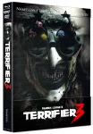 TERRIFIER 3 - MEDIABOOK - COVER H - BRILLE - 3 DISC EDITION UHD/BD/DVD INKL. KOTZTÜTE & POSTER 1A