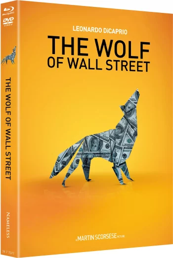 THE WOLF OF WALL STREET - MEDIABOOK - COVER B BD/DVD