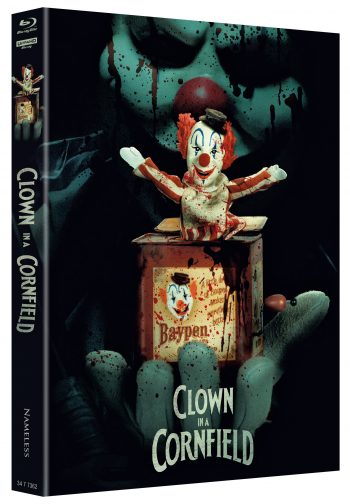 Clown in A Cornfield Mediabook Cover A