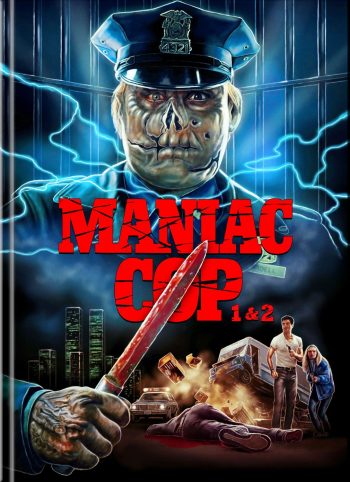 Maniac Cop 1+2 -Mediabook Cover B (4K Ultra HD+blu-ray)