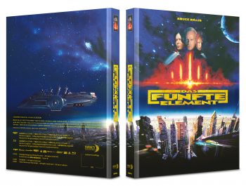 Das fünfte Element, 4K UHD + BD Mediabook Cover A