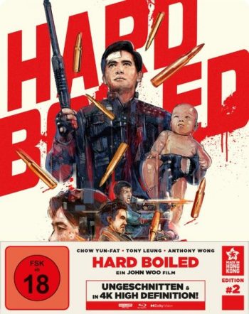 Hard-Boiled (Steelbook, 4K-UHD+2 Blu-rays)