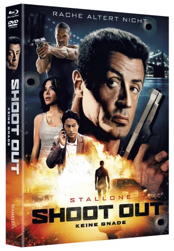 SHOOTOUT - KEINE GNADE - MEDIABOOK - COVER B - BD/DVD