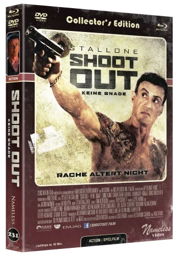 SHOOTOUT - KEINE GNADE - MEDIABOOK - COVER C - BD/DVD
