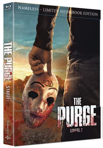 THE PURGE STAFFEL 2 - MEDIABOOK - COVER A - BD/DVD